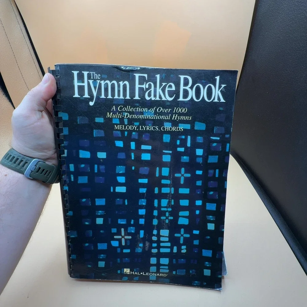 Hal Leonard The Hymn Fake Book 1000+ Hymns Melody Lyrics Size Large